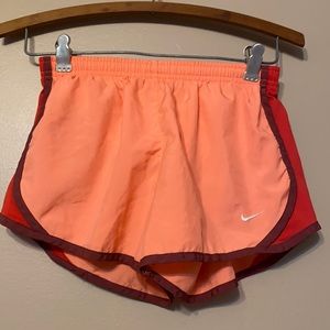 Nike Orange Running Shorts , Medium